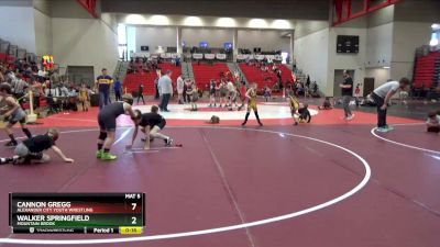 12U - 86 lbs Round 3 (4 Team) - Braylen Johnson, Stronghold - 12U vs Joshua Parker, Alpha Elite - 12U