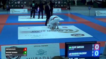 SIMPLICIO FELIPE vs WALENSKY BRANDON Abu Dhabi Grand Slam Los Angeles