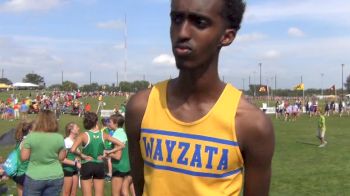 Khalid Hussein is proud of his Wayzata teammates who ran tough at Roy Griak