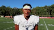 St. John Bosco Cornerback Chris Steele Sounds Off