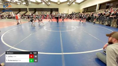 73 lbs Rr Rnd 4 - Tanner Jolley, ICWL Bruisers Blue vs Travis Butenewicz, Pride Wrestling