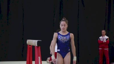 Elena Eremina (RUS) Training Beam - Training Day 1, 2017 World Championships