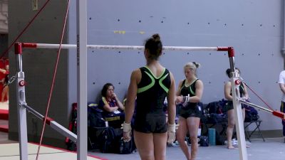 Talia Folino (AUS) Trains Bars - Training Day 1, 2017 World Championships