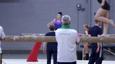 Claudia Fragapane (GBR) Hits Big Skills On Beam - Training Day 1, 2017 World Championships