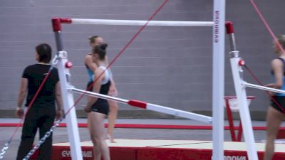 Sanne Wevers (NED) Training Her Beam Routine - Training Day 1, 2017 World Championships