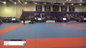 Peter Frank Almeida vs Walter Brito Be Barrio Pan IBJJF Jiu Jitsu No Gi Championship