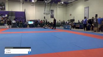 Travis Owen Clark vs David Bravo Pan IBJJF Jiu Jitsu No Gi Championship