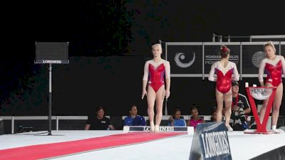 Angelina Melnikova - Vault, Russia - Official Podium Training - 2017 World Championships