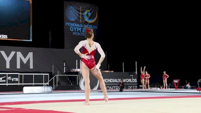 Elena Eremina - Floor, Russia - Official Podium Training - 2017 World Championships