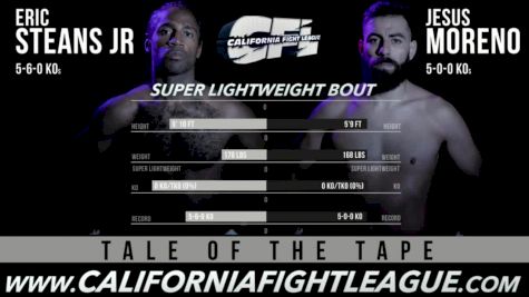 Jesus Moreno vs. Eric Steans Jr CFL 12