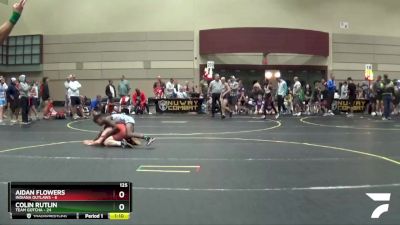 125 lbs Round 2 (6 Team) - Colin Rutlin, Team Gotcha vs Aidan Flowers, Indiana Outlaws