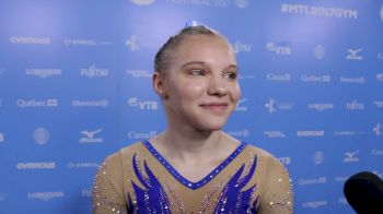 Jade Carey Never Imagined Her Worlds Success, Thrilled With 2 Silvers - Event Finals, 2017 World Championships