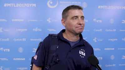 Brian Carey On Not Rushing Jade Into Elite & Father-Daughter Relationship - Event Finals, 2017 World Championships