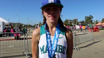 Claudia Lane reacts to breaking Sarah Baxter’s Mt. SAC record
