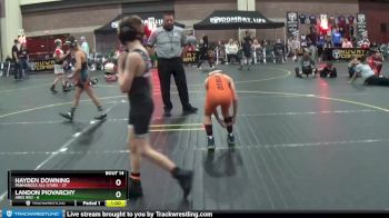75 lbs Round 5 (6 Team) - Landon Piovarchy, Ares Red vs Hayden Downing, Panhandle All-Stars