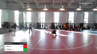 133 lbs Prelims - Korbin Myers, Virginia Tech vs Ethan Oakley, UNATT-Appalachian State