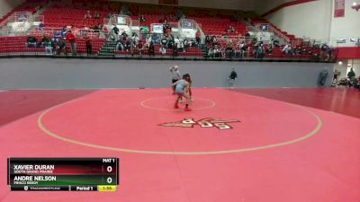 113 lbs Round 3 - Andre Nelson, Frisco Reedy vs Xavier Duran, South Grand Prairie