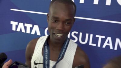 Shadrack Kipchirchir Talks Kicking To The USA 5K Road Title