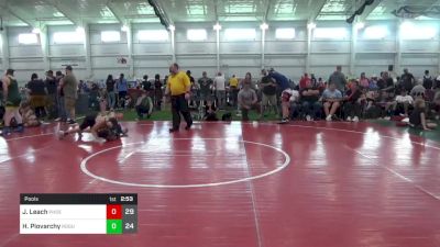 110 lbs Pools - Jonny Leach, Phoenix W.C. vs Hayden Piovarchy, Rogue W.C. (OH)