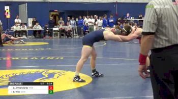 149 3rd Place - Carter Armendarez, Wesleyan vs Brendan Weir, Southern Maine