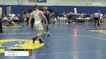 165 3rd Place - Dylan Schwartz, Muhlenberg vs Adrian Gonzalez, JWU