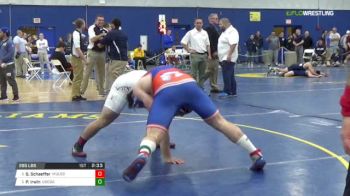 285 3rd Place - Scott Schaeffer, Muhlenberg vs Patrick Irwin, USCGA