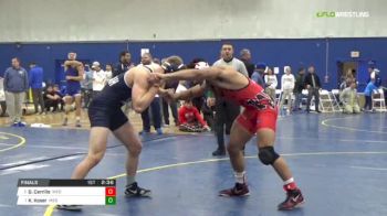 197 Finals - Devon Carrillo, Wesleyan vs Kyle Koser, Messiah