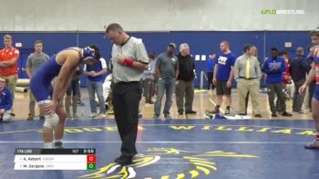 174 3rd Place - A.J. Aeberli, USCGA vs Mike Gargano, JWU