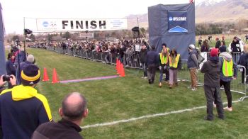 Joe Klecker wins the men's race at NCAA Mountain Regional