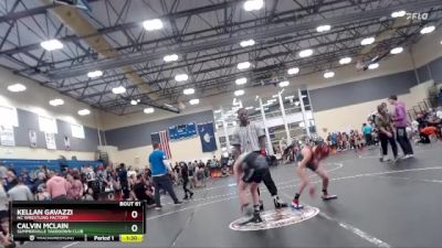 85 lbs Round 5 - Kellan Gavazzi, NC Wrestling Factory vs Calvin McLain, Summerville Takedown Club