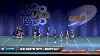 High Country Cheer - HCC Defiance [2017 L4.2 Senior Day 2] 2017 UCA & UDA Mile High Championship