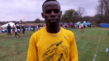 James Ngandu NCAA DII Men's Champion