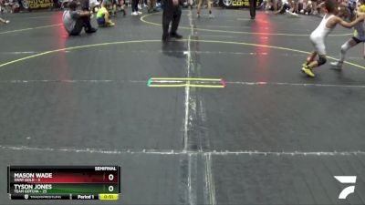 60 lbs Semis & 1st Wrestleback (8 Team) - Mason Wade, SWAT Gold vs Tyson Jones, Team Gotcha