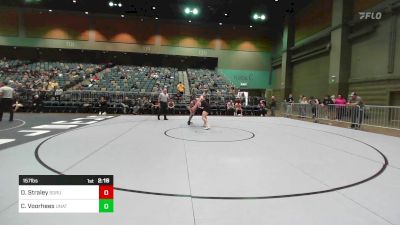 157 lbs Consi Of 16 #2 - Dylan Straley, Southern Oregon vs Cooper Voorhees, UNATT-Wyoming