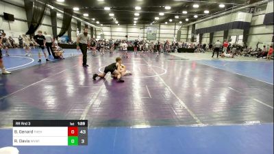 95 lbs Rr Rnd 3 - Brady Genard, Huntin With Orchard vs Reed Davis, West Virginia Wild I