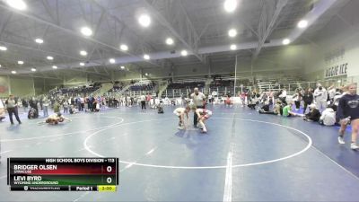 113 lbs Cons. Semi - Bridger Olsen, Syracuse vs Levi Byrd, Wyoming Underground