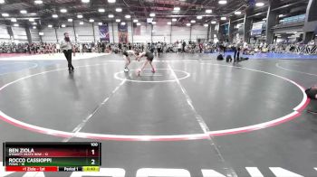 100 lbs Rd# 4- 2:00pm Friday Final Pool - Rocco Cassioppi, POWA vs Ben Ziola, Dynasty Death Row