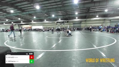 95 lbs Consi Of 32 #2 - Drake Arnold, Nebraska Elite vs Cache Williams, Choctaw