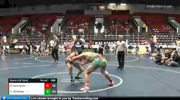 155 lbs Round 4 (6 Team) - Zane Willobee, MI Pitbulls vs Rj Cummins, Rhino Elite