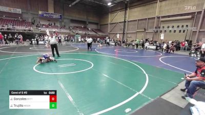 62 lbs Consi Of 8 #2 - Josiah Gonzales, Betterman Elite vs Jace Trujillo, Mountain Wrestling