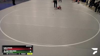 54 lbs Semifinal - Blake Welinski, Royalton-Upsala vs Leo Stang, Rocori