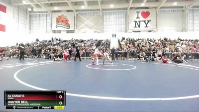 102 lbs Cons. Round 5 - Aj Cusatis, NWAA vs Hunter Bell, Warrior Warehouse Wrestling