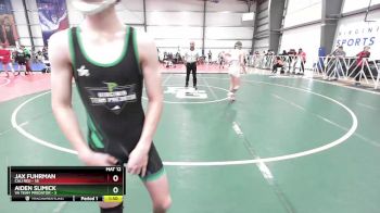 88 lbs Rd# 1 9:00am Friday - Jax Fuhrman, Cali Red vs Aiden Slimick, VA Team Predator