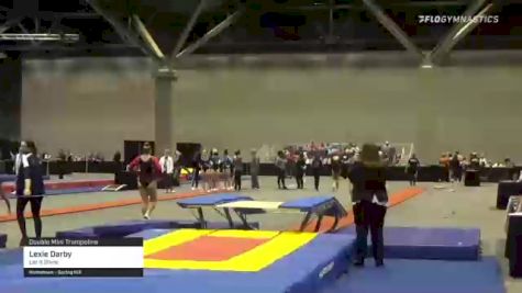 Lexie Darby - Double Mini Trampoline, Let It Shine - 2021 USA Gymnastics Championships