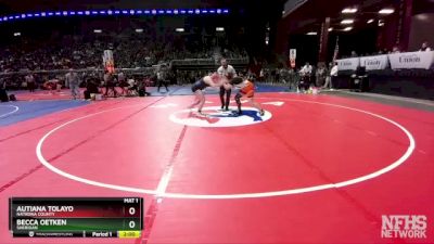 190 lbs Semifinal - Autiana Tolayo, Natrona County vs Becca Oetken, Sheridan