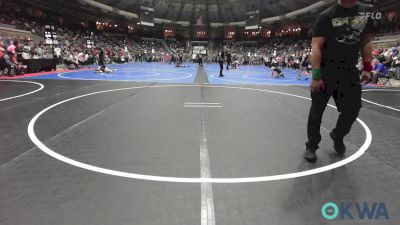 110 lbs Round Of 16 - Zaiden McConnell, Lawton Legends Youth Wrestling vs Kaleb Roche, Newcastle Youth Wrestling