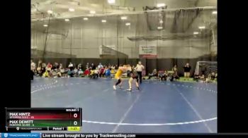 135 lbs Round 2 (6 Team) - Max Hintz, Wyoming Gold vs Max DeWitt, Montana Silver