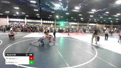 138 lbs Round Of 128 - Maddox Herrera, Esperanza HS vs Ryan Parent, Ravens WC