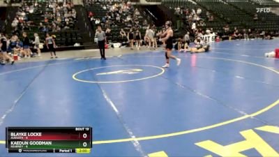 132 lbs Round 3 (16 Team) - Kaedun Goodman, Kearney vs Blayke Locke, Augusta