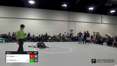 160 lbs Finals (2 Team) - Jordan Chapman, Black Mambas vs Kendrick Hodge, Roundtree